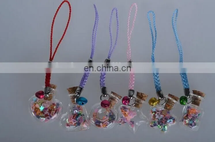wholesale mini glass bottle wooden cork stopper coffee color small empty glass bottles corks