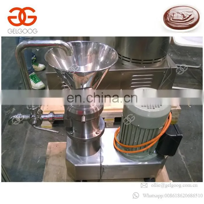 Small Scale Made In China Cocoa Paste Grinding Machine Roaster Cocoa Bean Powder Machinery