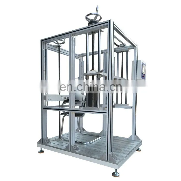 Office Chair Backrest and Seat Surface Fatigue Tester, PLC Control Chair Durability Tester