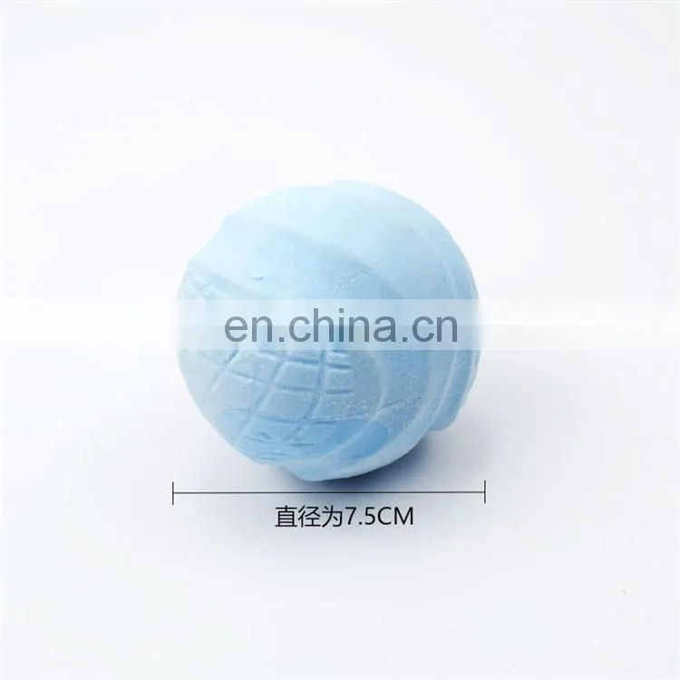 Teeth cleaning foam tennis puppy dog tpr toy ball tpr pet toy