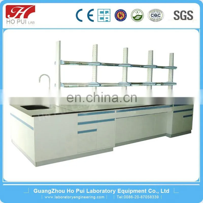 Biology laboratory island work bench /island bench/working table