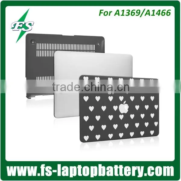 3D print Rubberized hard shell plastic cover case for Macbook AIR/PRO 13" transparant Matte hard shell cover for Macbook case