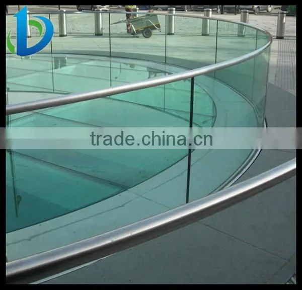 bent glass/curved glass / tempered curved glass