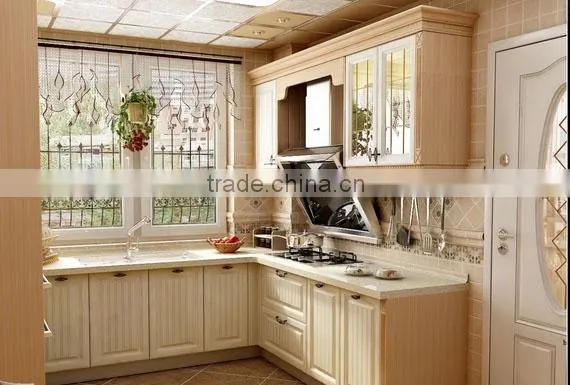 Good Quality & competitive price , PVC kitchen cabinets - Modern modular kitchen cabinet