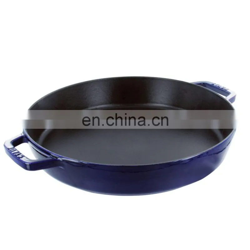 China custom cast iron frying pans casserole