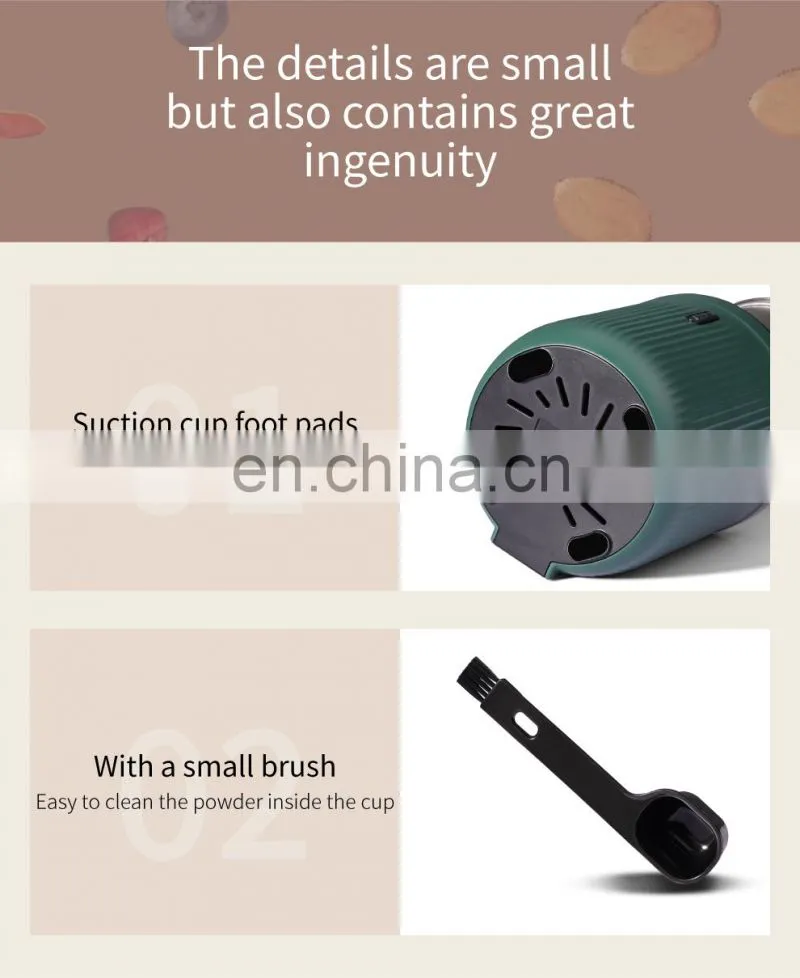 Whosale Mini Portable Grinding Machine for Coffee and Grains