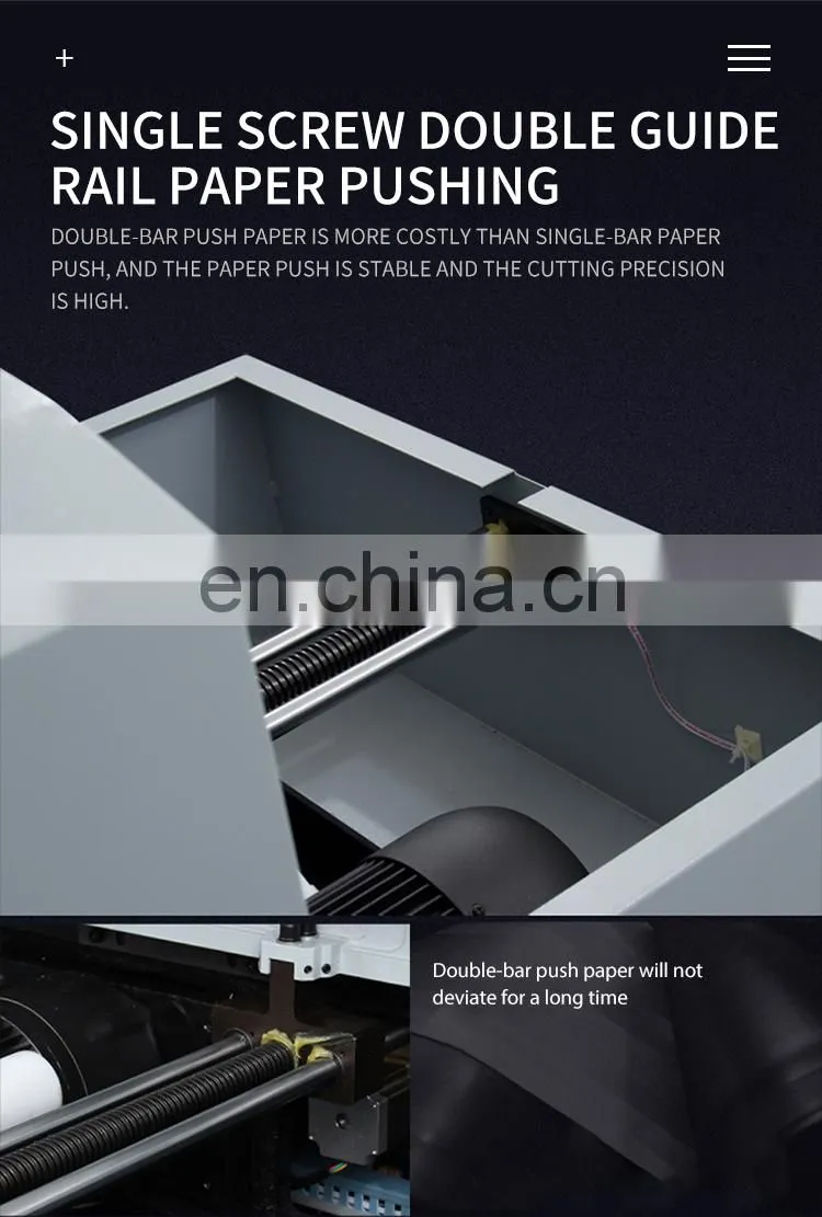 Factory Wholesale High Precision Electric Guillotines Paper Book Cutting Machine With LCD