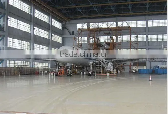 Free design metal space frame hangar
