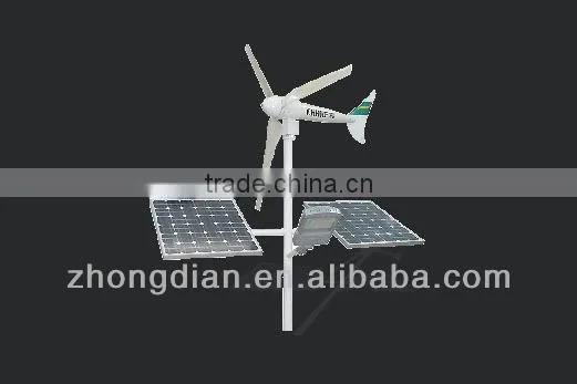 single arm high lumen with CE approved integrated solar fan & lighting system