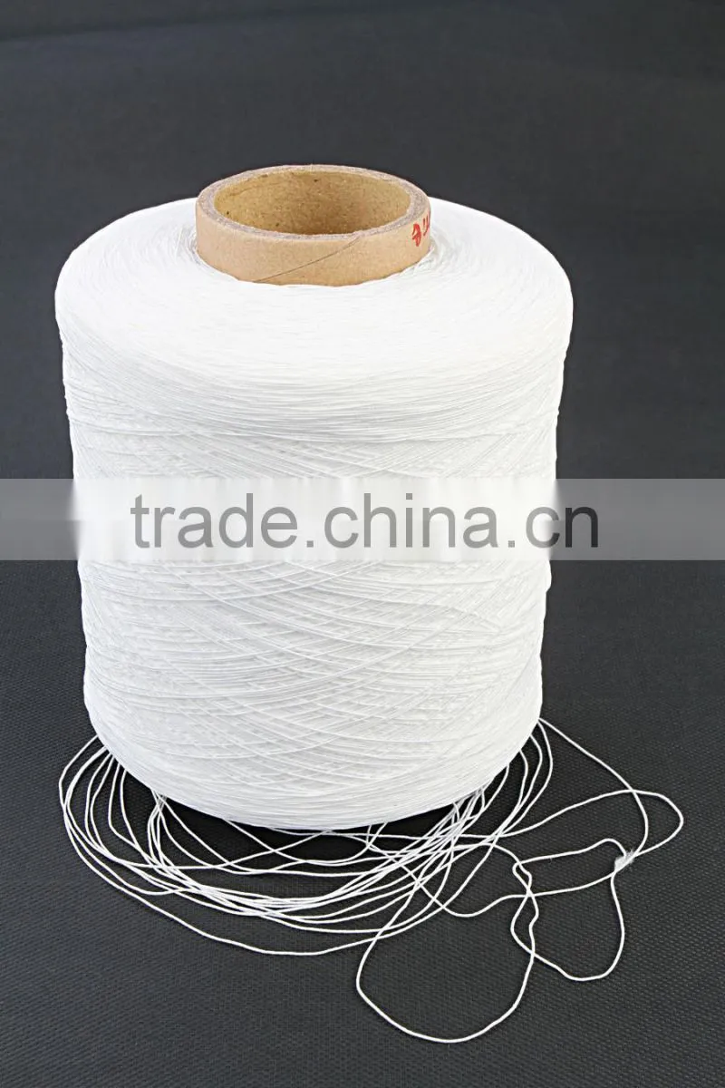 Eco-friendly White Spandex Elastic Thread Used Sports Socks