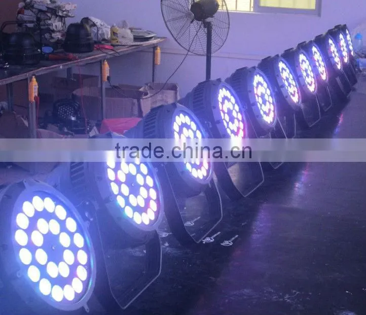 24pcs 10W RGBW 4 in 1 Waterproof Led Par64 Led Par Light DJ Stage Lighting