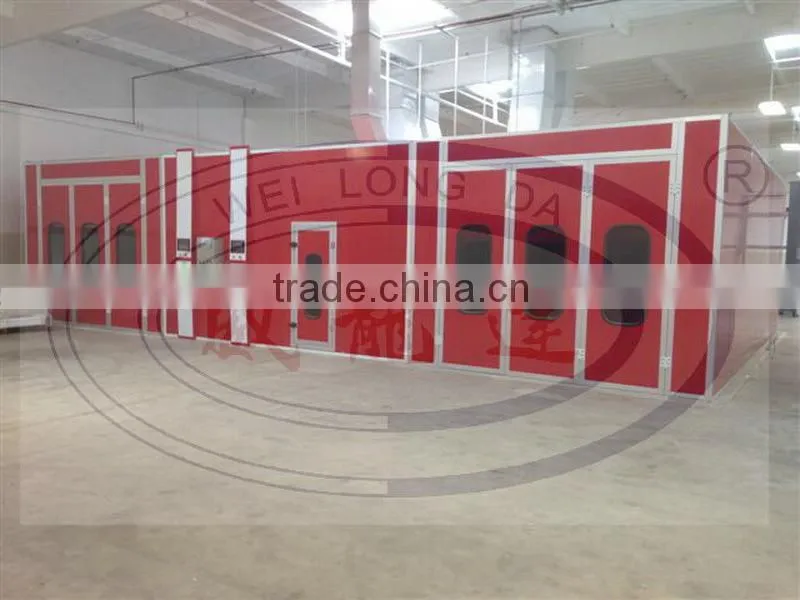 WLD7100 Common Car Spraying Booth, Car Baking Booth, WLD7100 Car Paint Booth