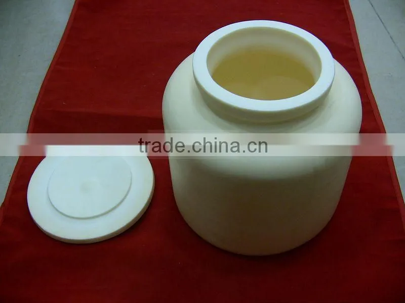 Good wear resistance alumina ball mill pot
