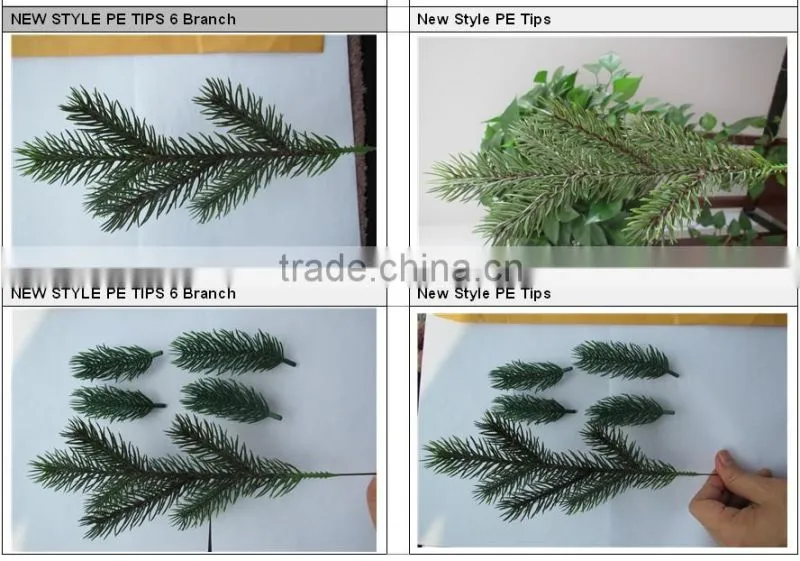 PE Artifical Christmas tree Branch With Many Different Models