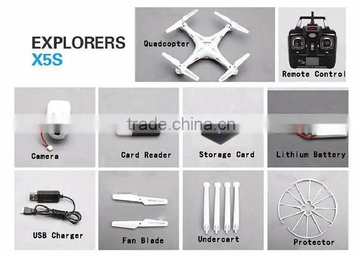 SYMA X5C X5SC X5SW 4 Channel rc helicopter with camera rc quadcopter drones with HD camera
