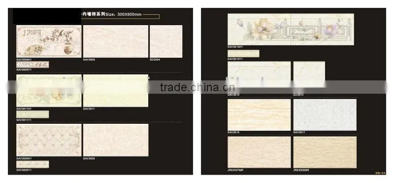 cheap water proof ceramic wall tile (300x600mm)