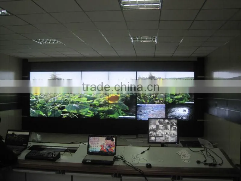 narrow bezel lcd splicing wall,big viewing distance lcd video wall