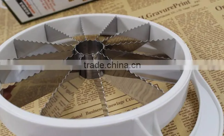 2016 hot selling stainless steel 304 watermelon slicer and cutter