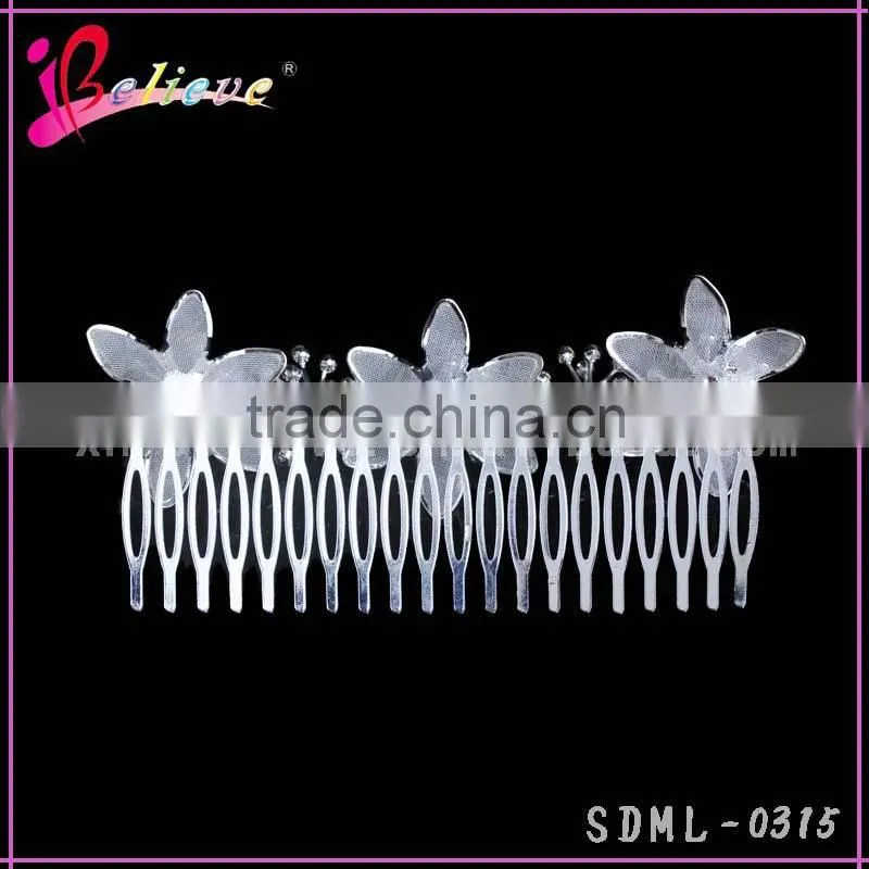 Reasonable price from factory wholesale hair jewelry flower hair comb wedding accessories bride hair