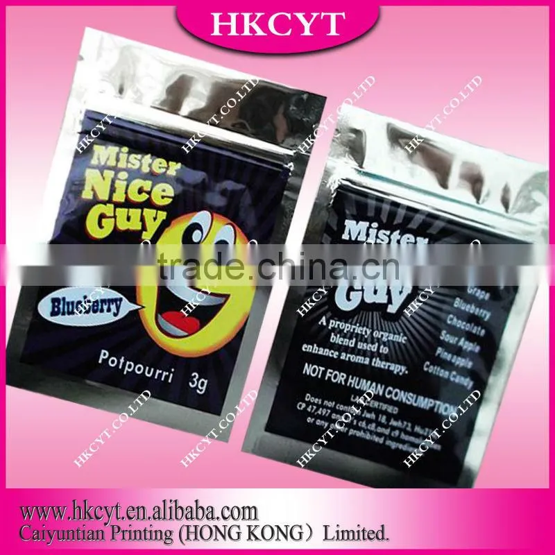plastic shopping bag for potpourri