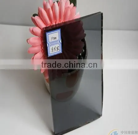 CE Certificate 3mm, 4mm Dark Gray Tinted Float Glass