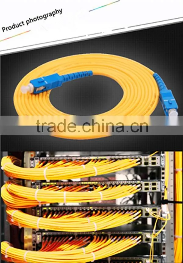 10G OM3 50/125um ST- MTRJ Multimode Duplex Fiber Optic Patch Cord