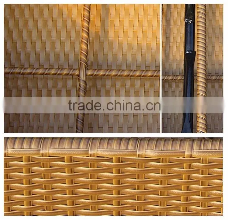 New Style Lounge Seat Outdoor Pool Beach Rattan Modern Leaf Lounge Chair