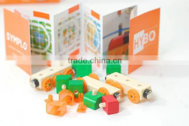 Wooden express train set toy for kids