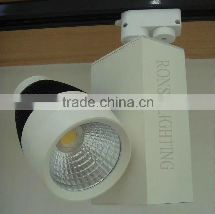 High CRI 75lm/w led track lighting led track rail light two/three/four wires(RS-2256)