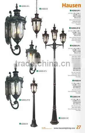 Villa garden outdoor pathway landscape wall light