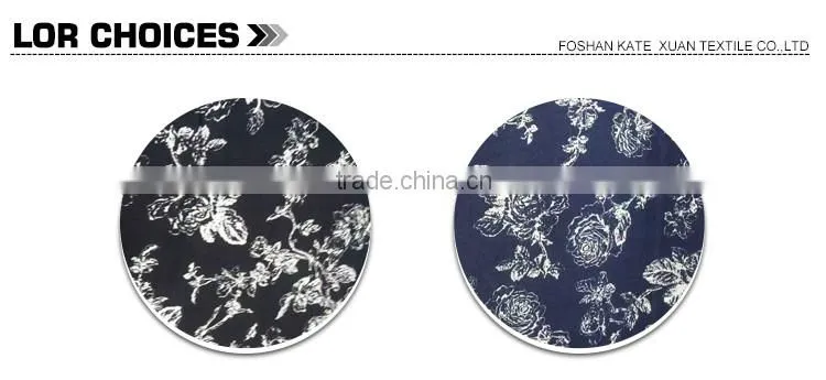 Europe autumn rayon fabric print for clothing