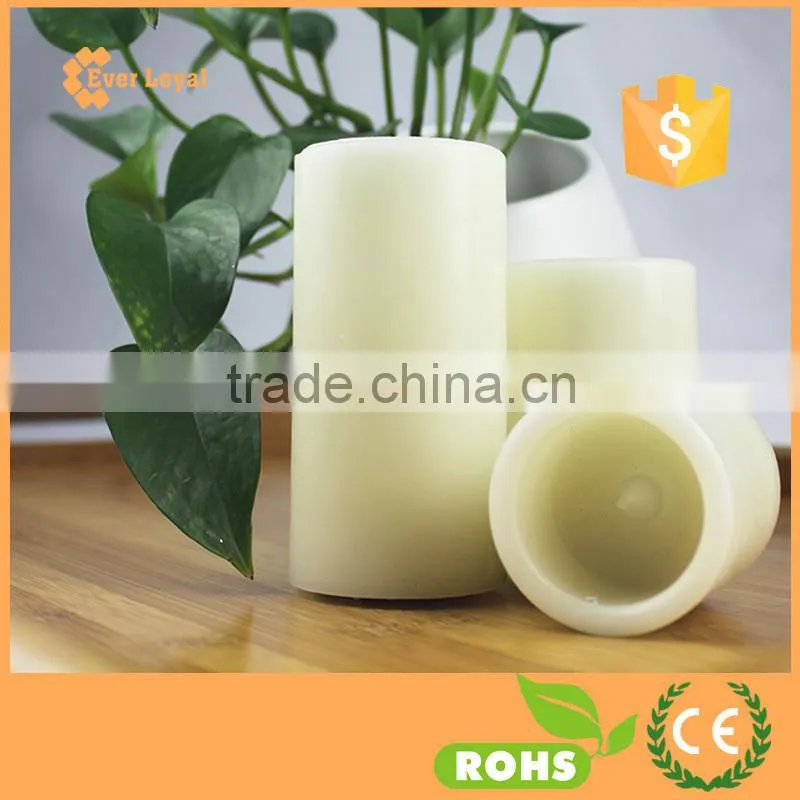 Flameless Candles Battery Operated Real High Quality Wax LED Light Set of 3 Weatherproof Style Candles