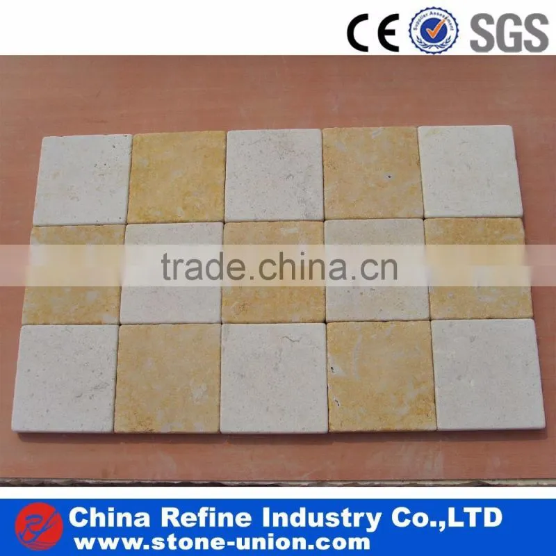 Cheap Yellow Limestone Tile