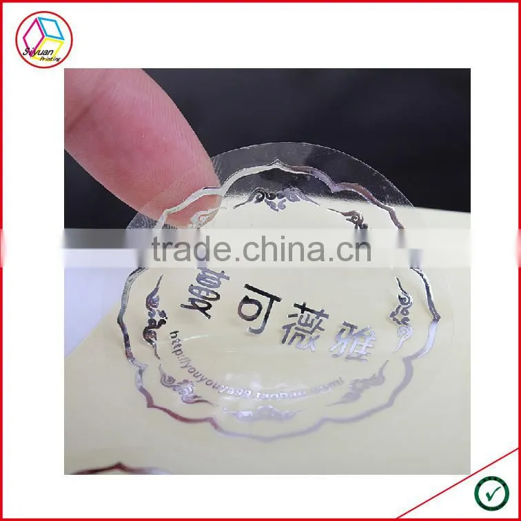 High Quality Clear Sticker