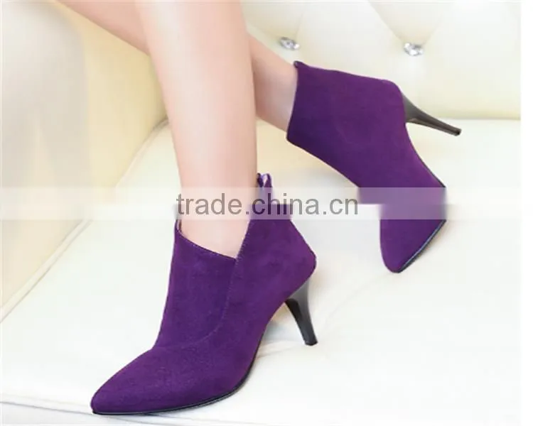 high heel boot garden ankle boots New design waterproof boots