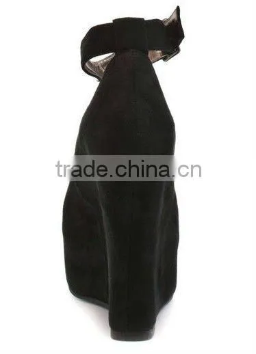 Stylish high heel dress shoes for women wedge high heel platform shoes