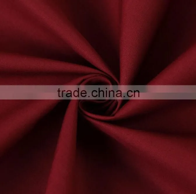 Polyester-cotton plain dyed fabrics wholesale