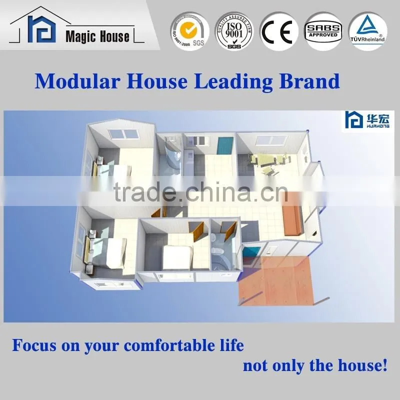 Best Selling Eco-friendly Low Cost Prefab House Manufacturer for New Design Plans