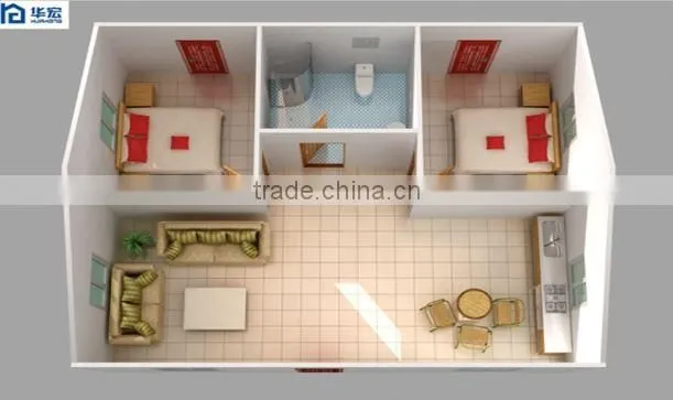 2016 National Patented Modern Foam Cement Panel Prefabricated House