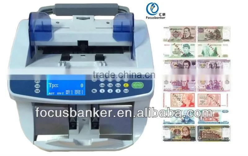 (Attractive Price! ! !) Bill Counting Machine for Chilean peso(CLP) Currency