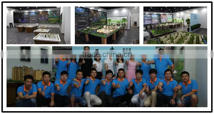 For real estate selling miniature scale building model