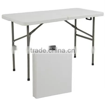 4 ft Rectangle Plastic Outdoor Folding Pool Tables,Swimming Pool Plastic Table,HY-Z123