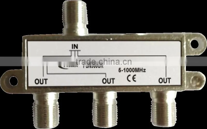 Indoor 3 way splitter