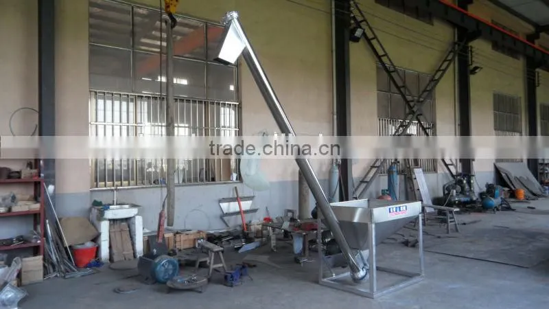 used stainless steel screw auger conveyor/inclined auger conveyor