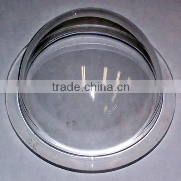 Custom clear vacuum formed acrylic dome