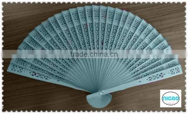 Chinese wood fan