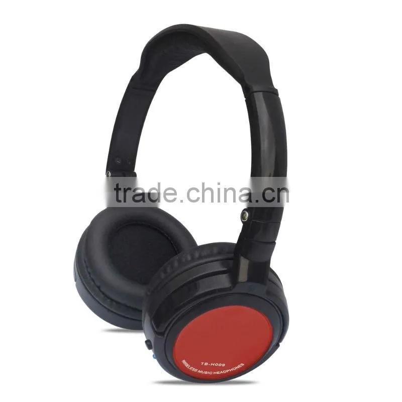 2014 new style wireless Mp3 TF CARD headphones with FM function