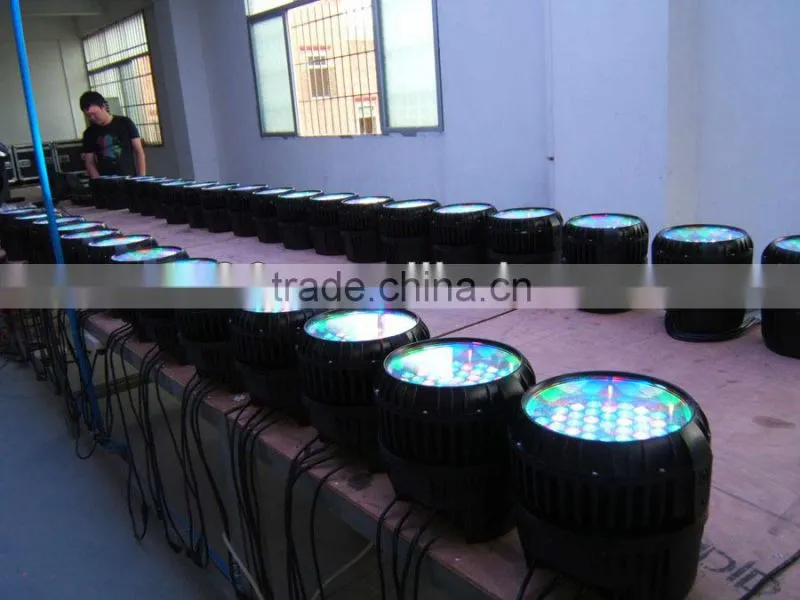 IP65 ZOOM led par 64 3 watts disco light par led