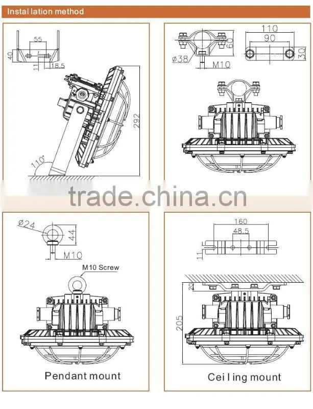2012 NEW! light weight LED Flood Light for industry lighting