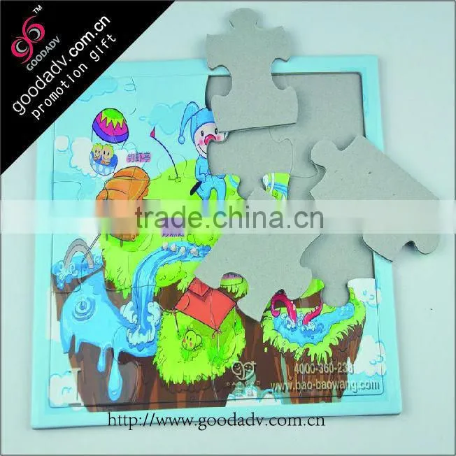 Hot popular eco-friendly play puzzle games for kids